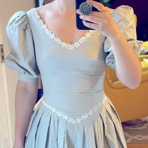 Handmade gorgeous dress Gunn Sax inspired